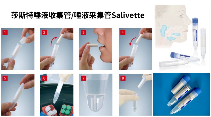 莎斯特唾液收集管/唾液采集管Salivette